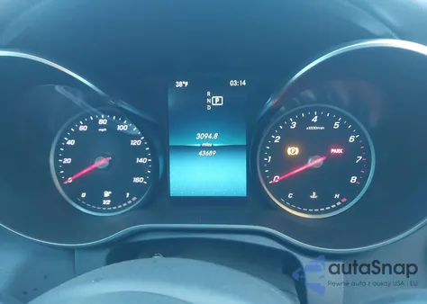 2019 Mercedes-Benz C 300 4Matic z USA, uszkodzony, nr VIN WDDWF8EB2KR484680